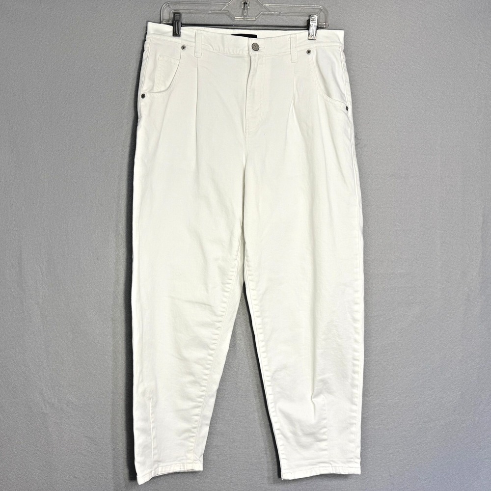 Banana Republic High-Rise Balloon‎ Jean Womens Size 30/10 Cotton Denim Pleat